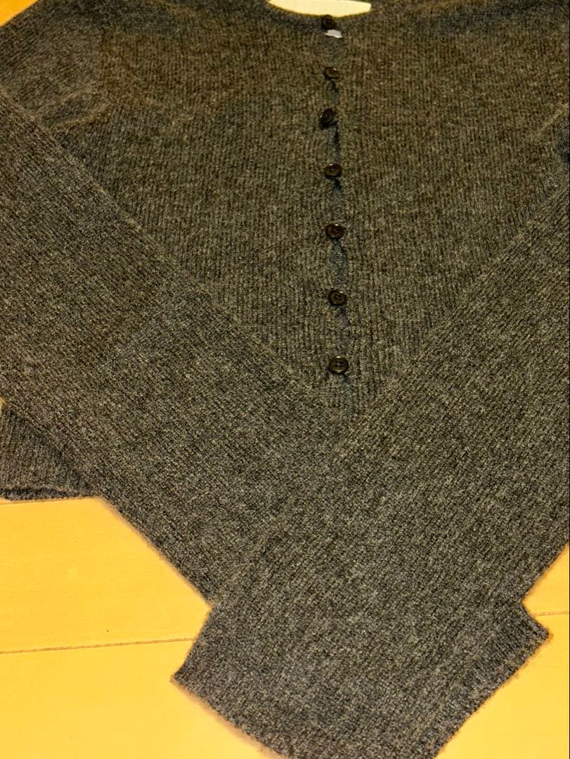 TODAYFUL Cashmere Compact Cardigan グレー
