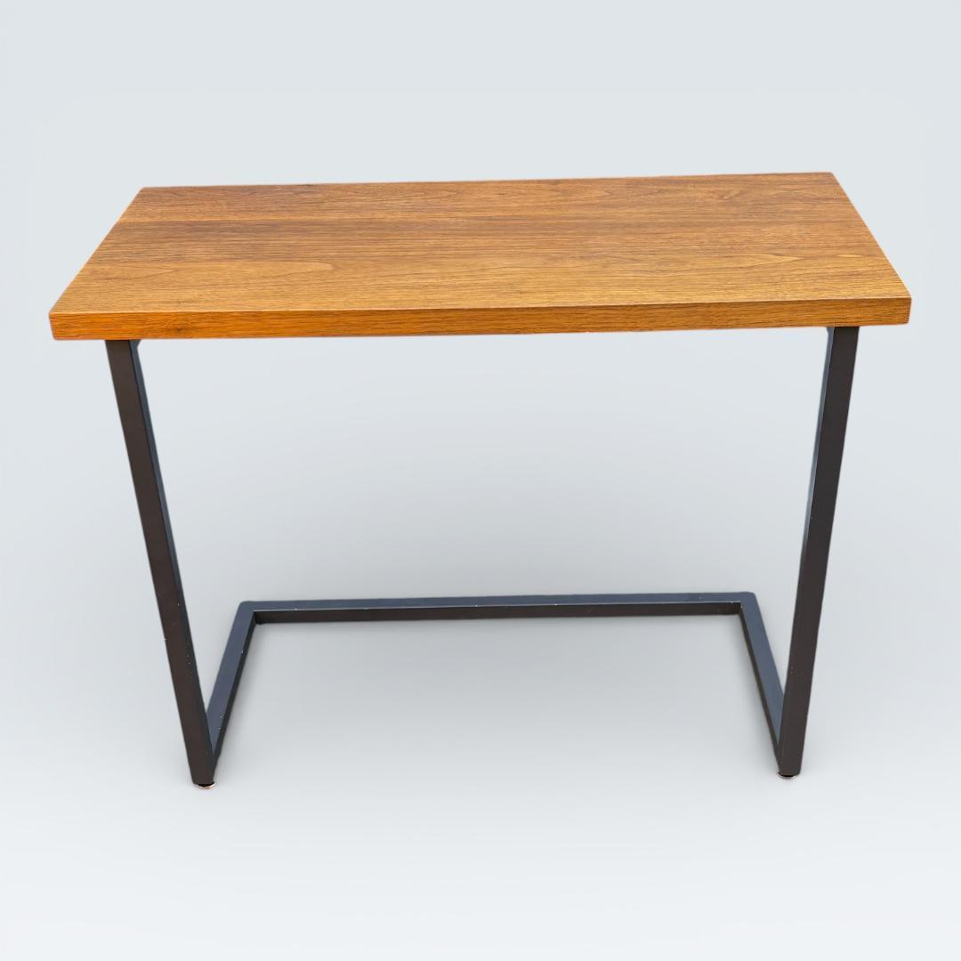 広松木工 FREX サイドテーブル 068 ウォールナット 無垢 アイアン