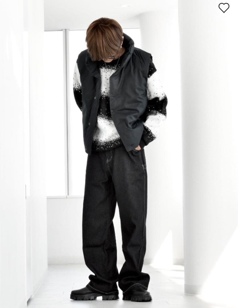 UNIQLO U2024AW パフテックノンキルトベスト XL ブラック　黒