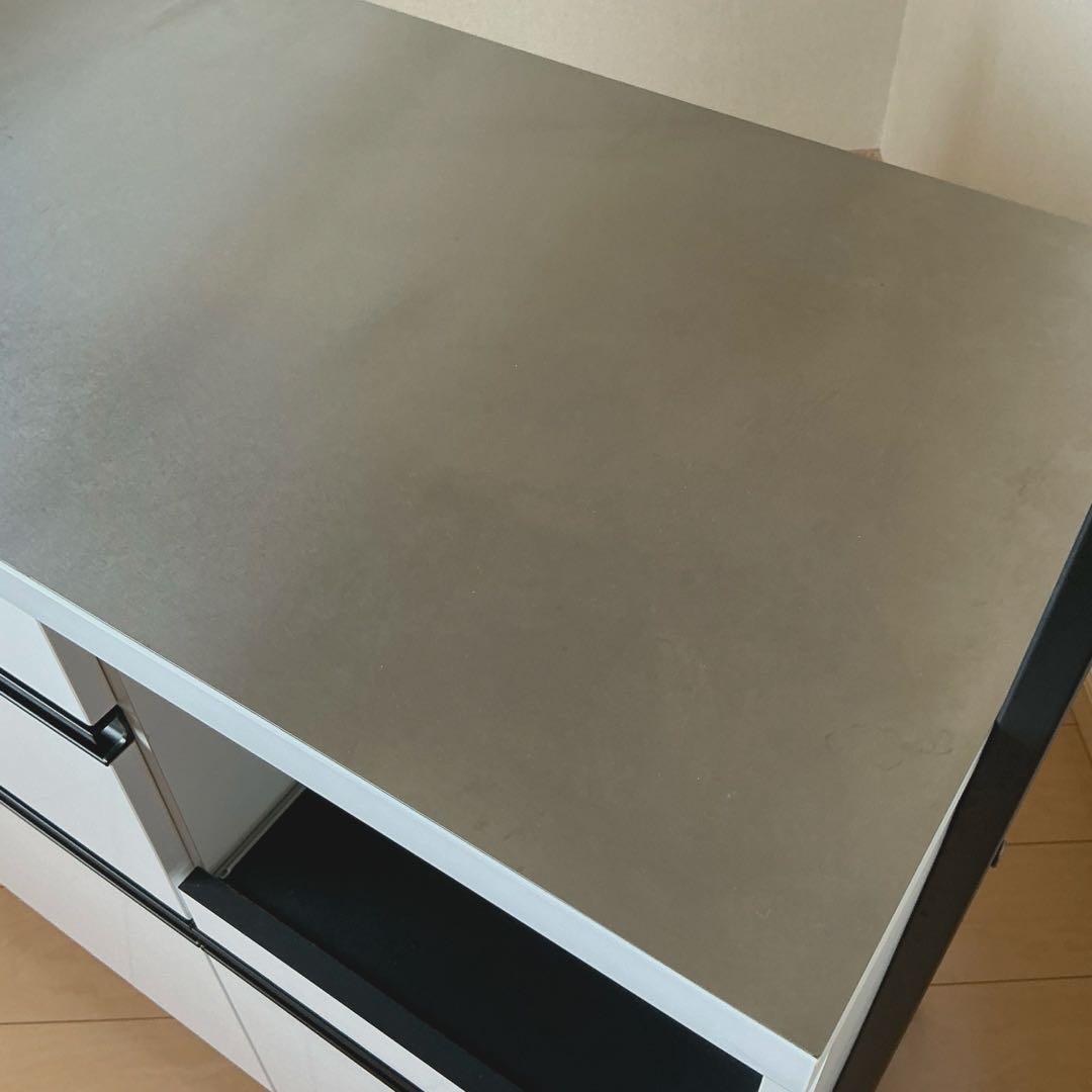 食器棚　キッチンボード　古賀家具124センチ　高さ調整可