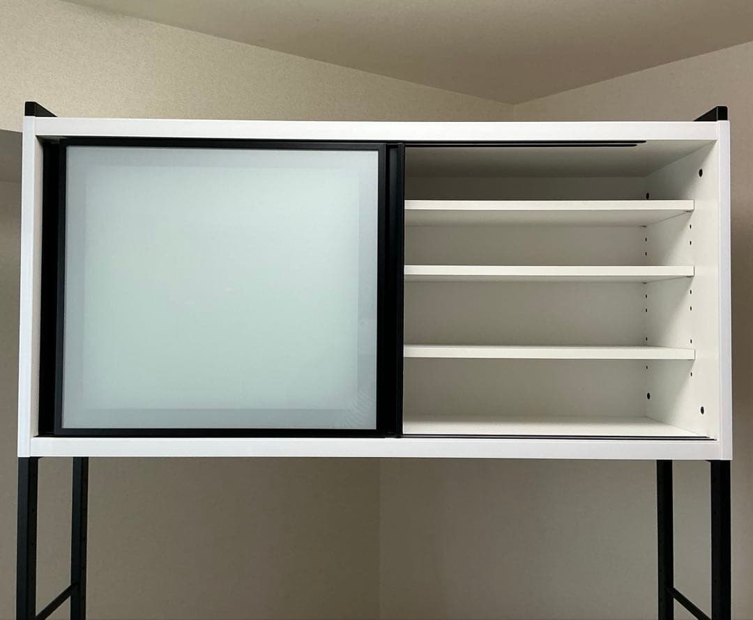 食器棚　キッチンボード　古賀家具124センチ　高さ調整可