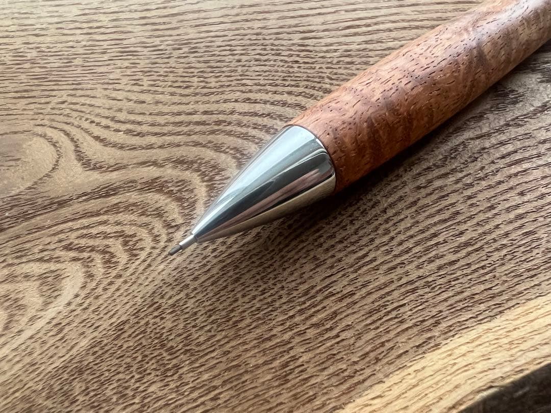 【新品・未使用】工房楔　極上杢　アフゼリア ライ シャープペンシル