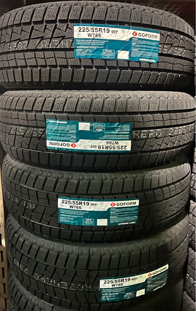 新品激安4本セット225/55R19 スタッドレスタイヤ