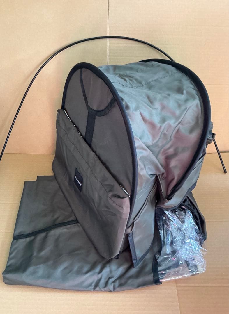 新品 norokka ノロッカ自転車 チャイルドシート ルーフレインカバー 防寒