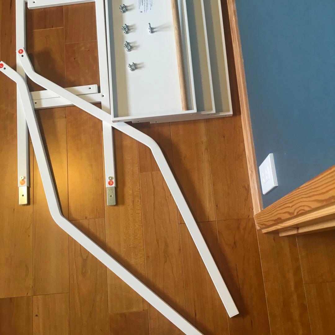 TOWER 山崎実業　立てかけるランドリーラック 　立て掛けランドリーシェルフ