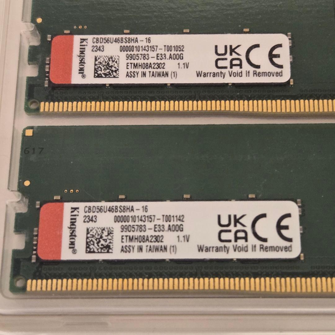 デ*所様 16GB×2 32GB DDR5-5600 メモリ