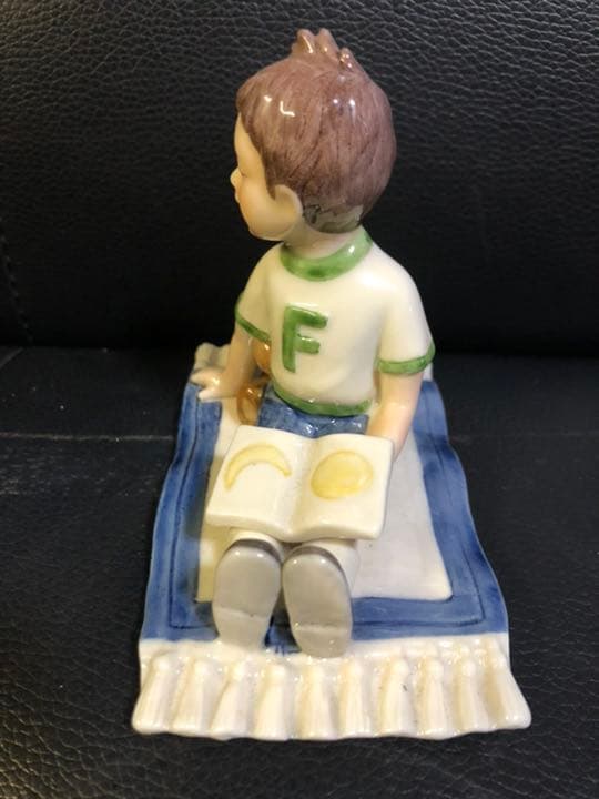 ロイヤルコペンハーゲン　2001 frederik 熊と少年の図　印