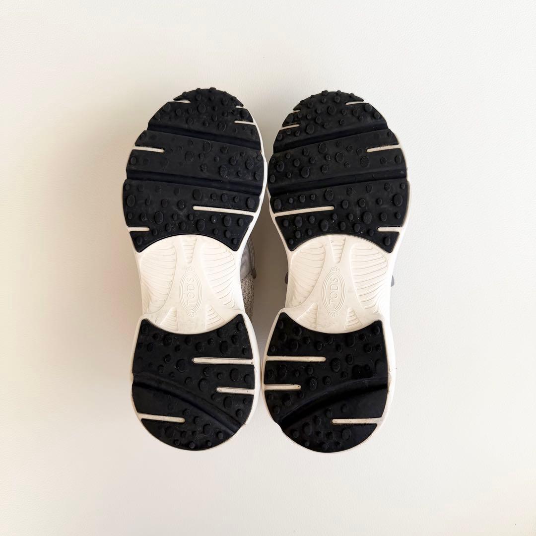 【トッズ】ケイトニットスニーカー 37.5 人気モデル スリッポン 楽チン