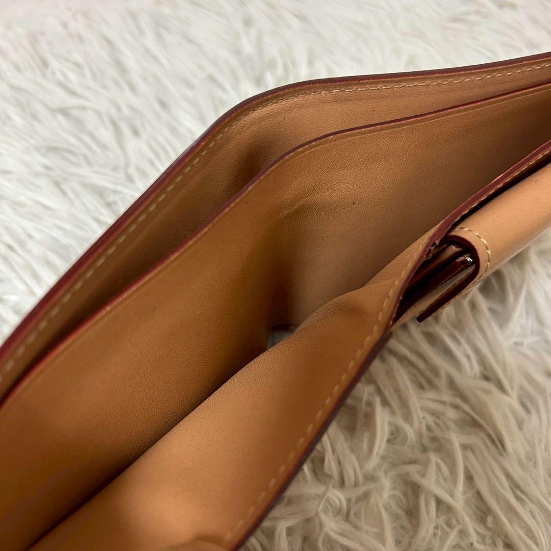 美品✨GANZO ガンゾ コードバン 二折財布 小銭入れ　ブラック