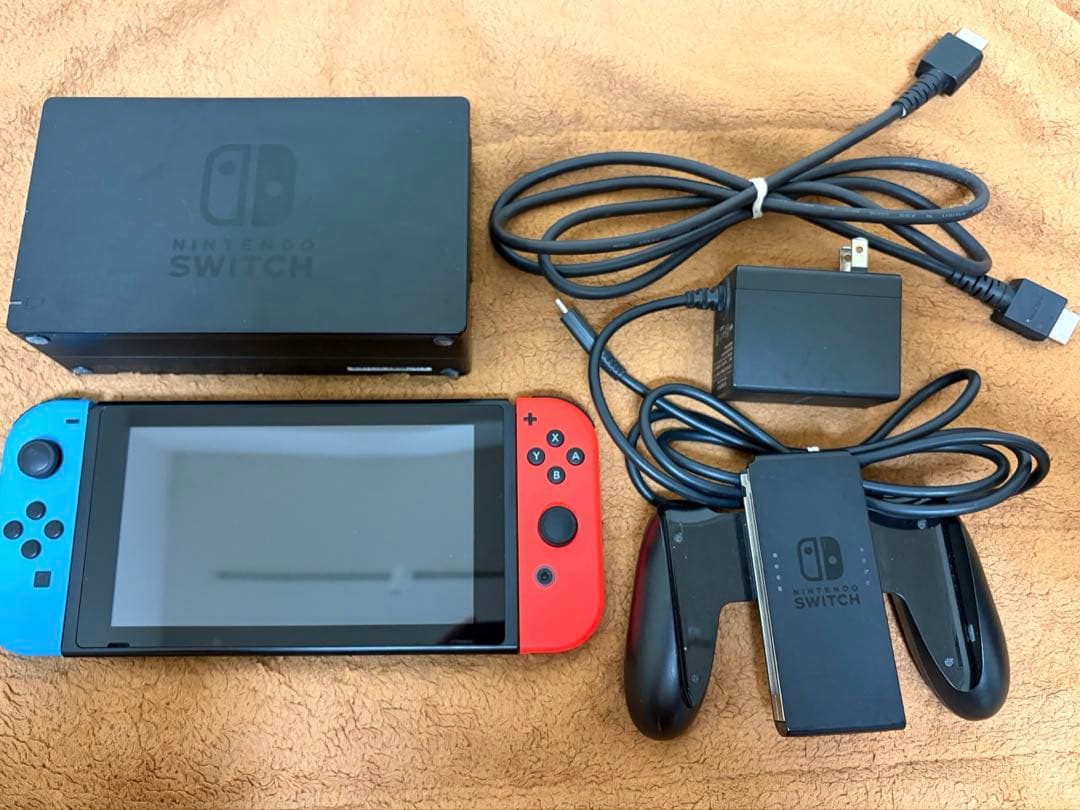 【購入後24時間以内発送】Nintendo Switch 本体 青/赤