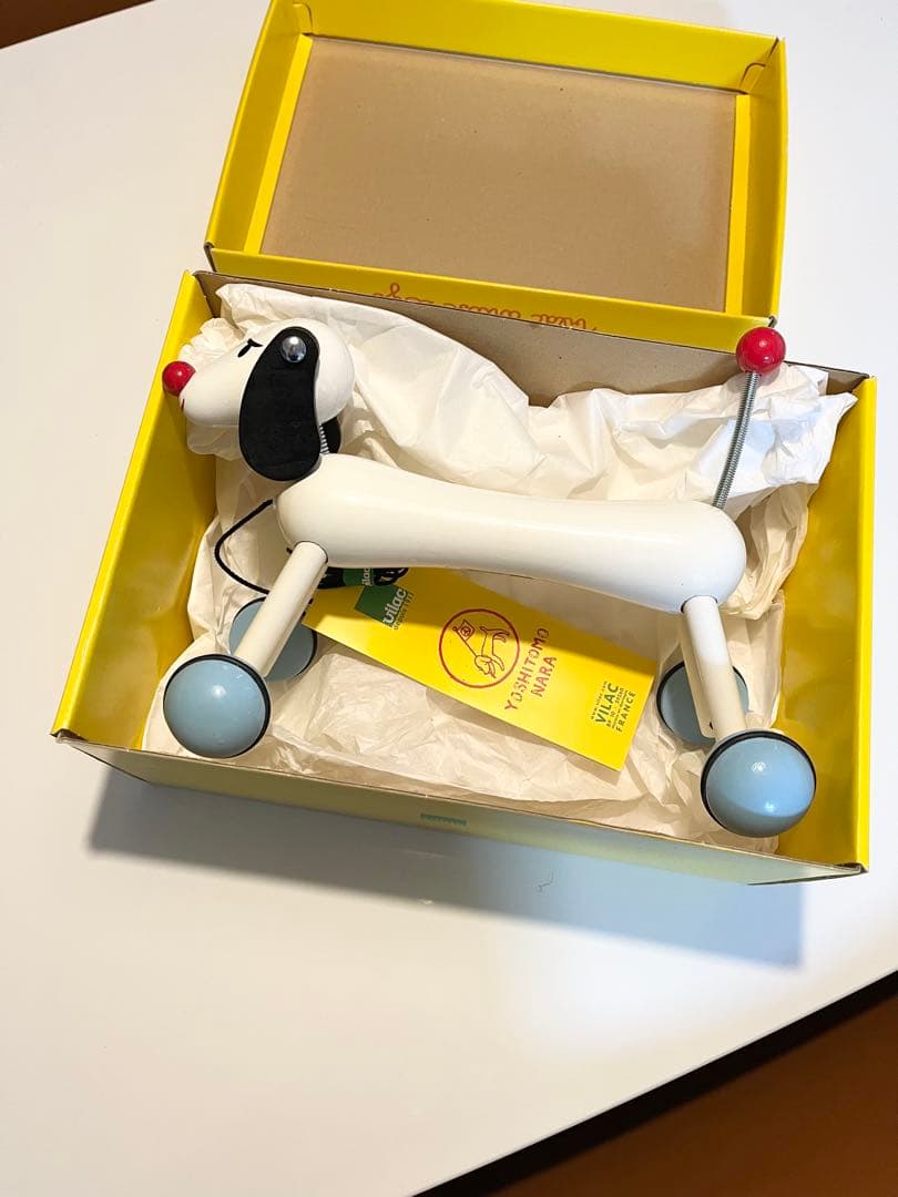 未使用　アーティスト　トイ　Yoshitomo Nara 犬おもちゃ　美術品