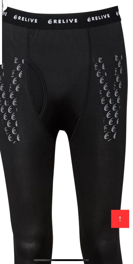 リライブスパッツアルファ　メンズ　ブラック　サイズS