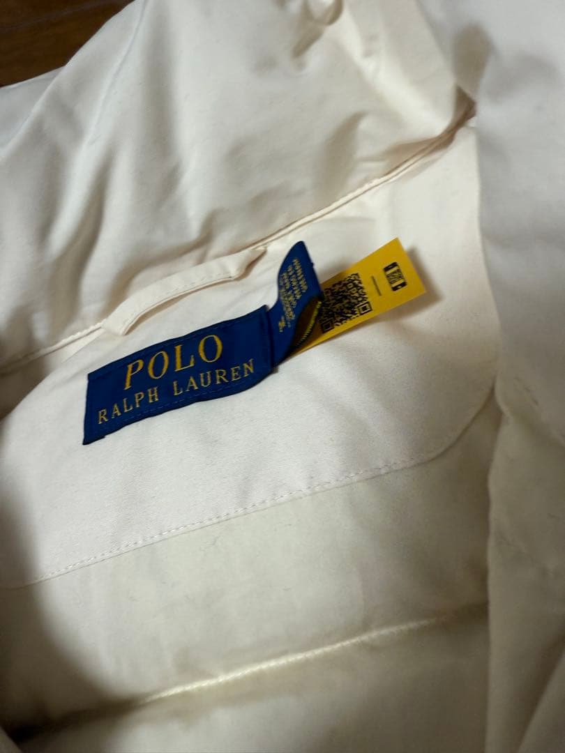 Polo Ralph Lauren アイボリーダウンジャケット