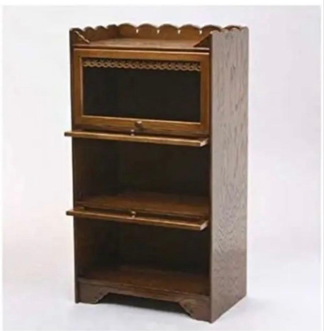 【極美品】ウッドギャラリー樹 Alice ガラスキャビネット 飾り棚