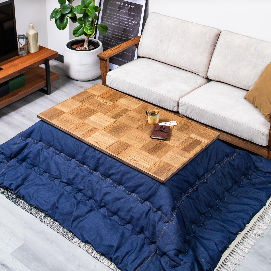 LV KT120　コタツ　ナチュラル　センターテーブル