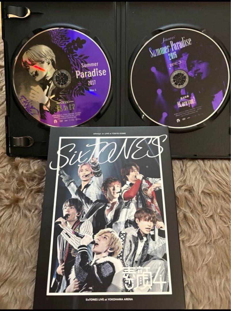 素顔4 SixTONES版 正規品/菊池風磨 サマパラソロコン2016/2017