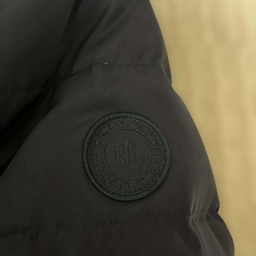 Ralph Lauren ダウンジャケット ネイビー ファー ベルト付き