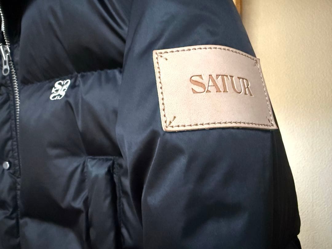SATUR セター ダウンコート ブラック 韓国