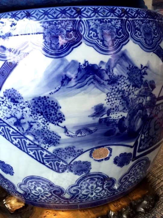 明治時代火鉢のみです、值下不可