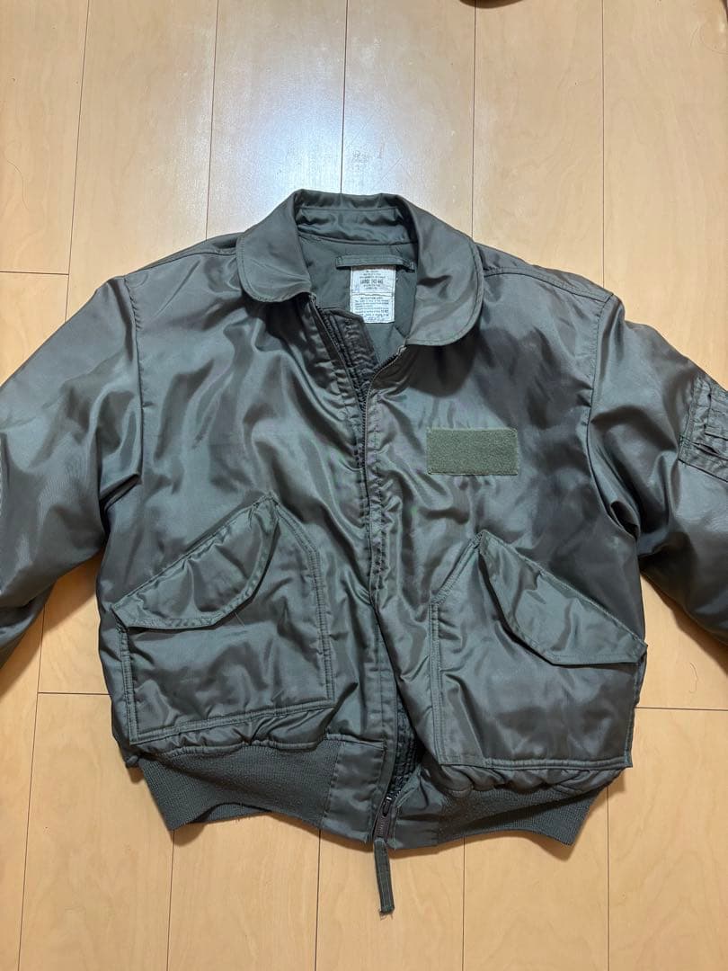 米軍　CWU-45/P AVIREX large 中古良品 希少 ダメージ少
