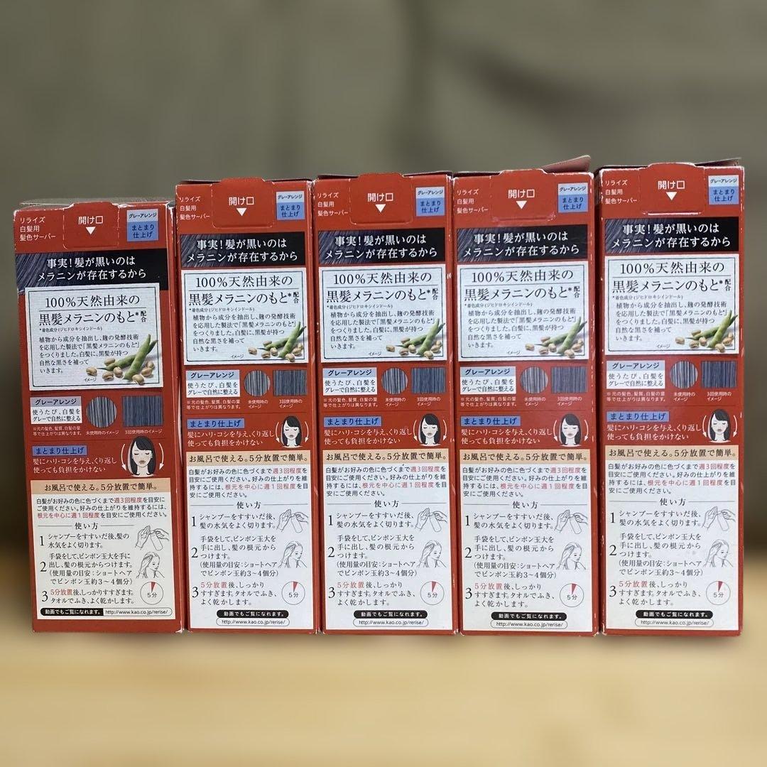 Rerise リライズ　白髪染め グレーアレンジ まとまり仕上げ