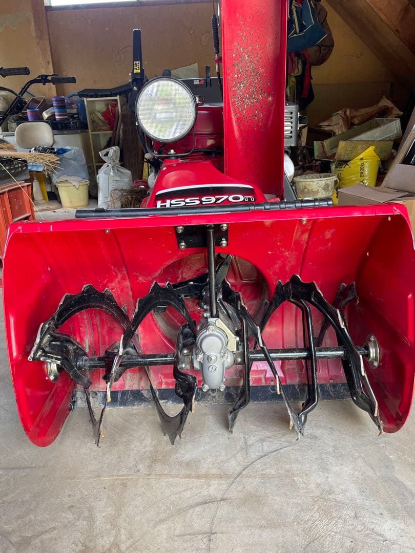 ※[引取り限定]新潟県上越地区 中古Honda HSS970n 除雪機