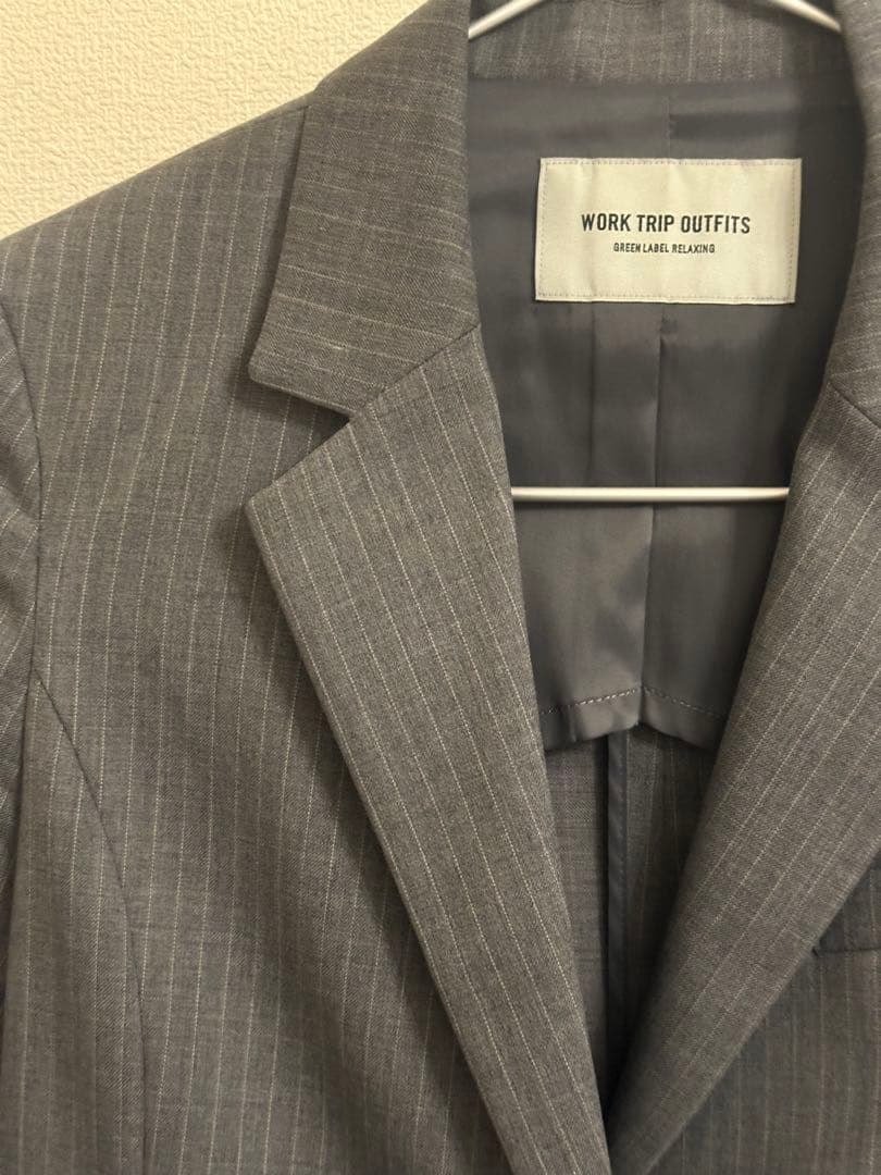 green label relaxing スーツセット