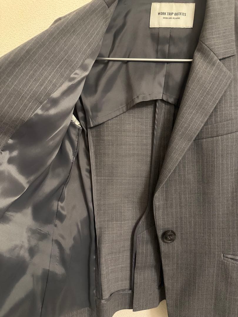 green label relaxing スーツセット