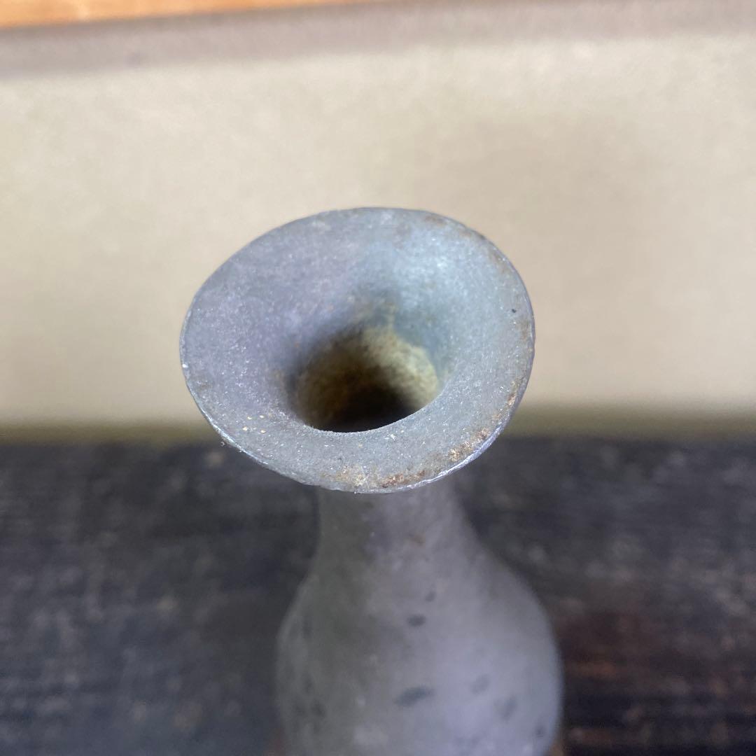 錫製　徳利21cm8.5cm