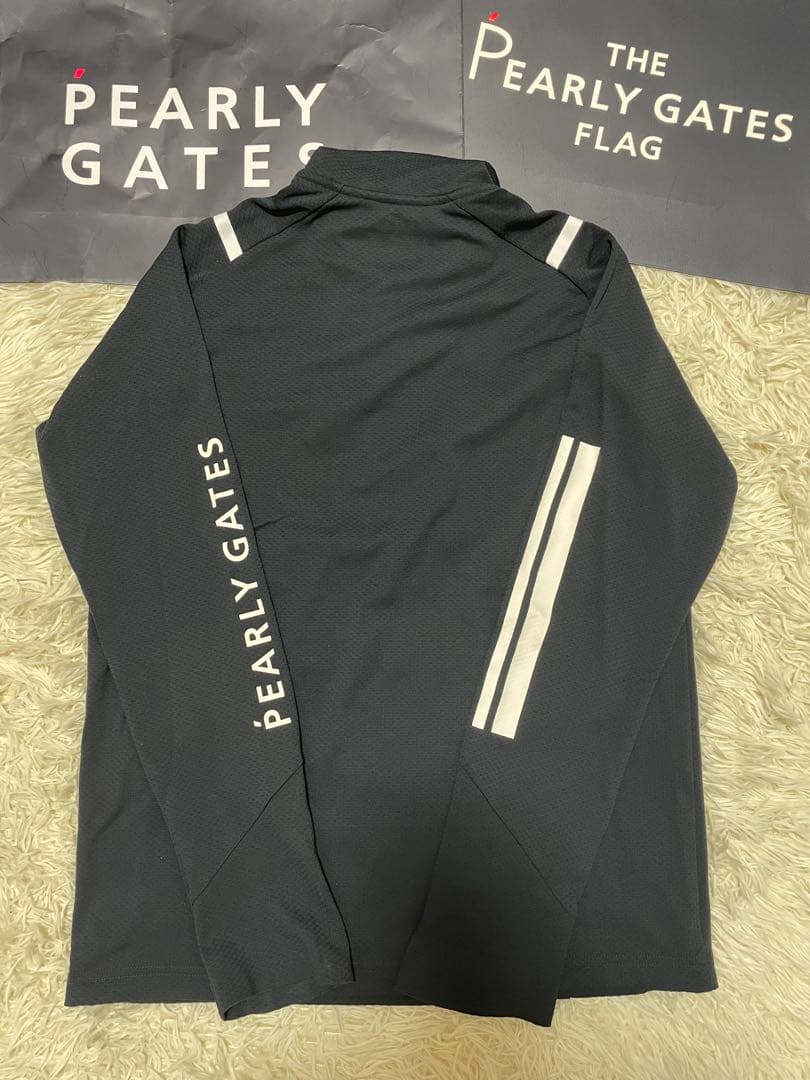 PGG PEARLY GATESハーフジップ長袖 Tシャツ ネイビー系 5