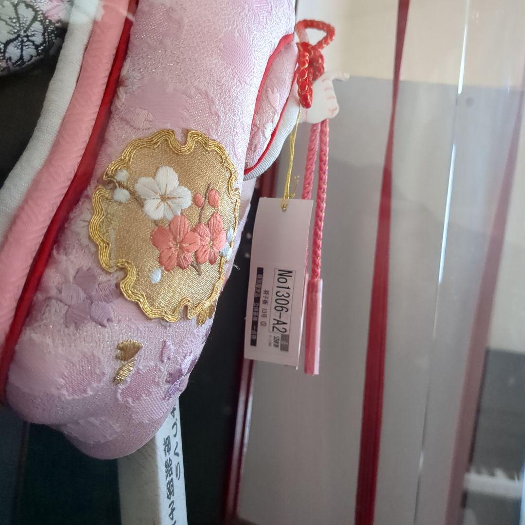★羽子板飾★　手づくり押絵羽子板　レトロ　伝統工芸品　アクリルケース入り 日本
