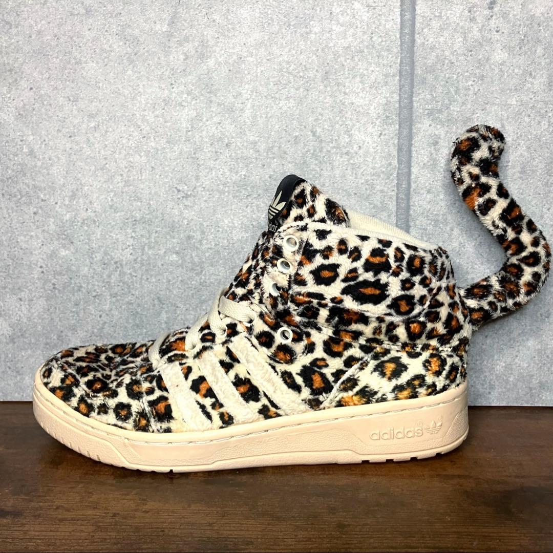 アディダス adidas ジェレミー・スコット ハイカット ヒョウ柄 アニマル