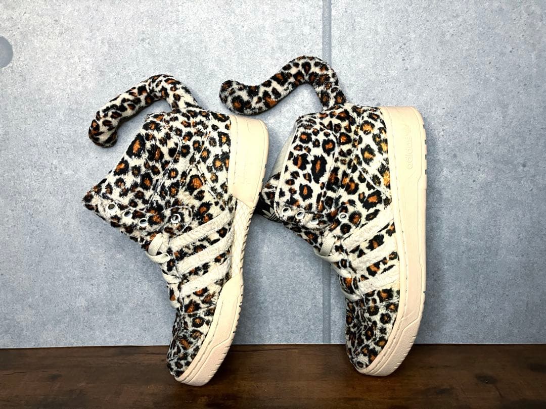 アディダス adidas ジェレミー・スコット ハイカット ヒョウ柄 アニマル