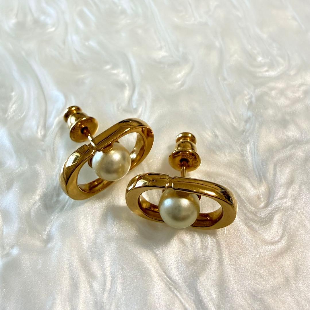 【DIOR】【美品】Petit CD Jolie ピアス