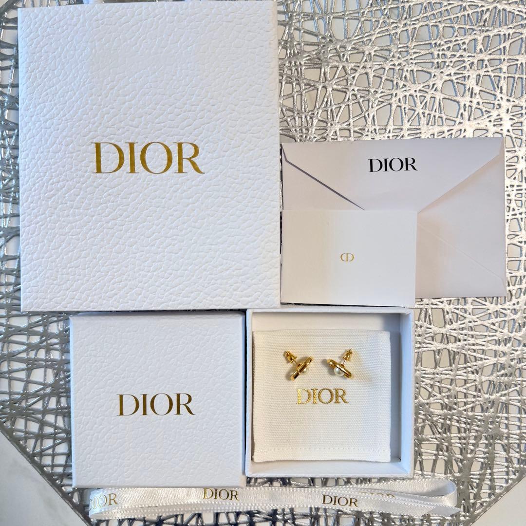 【DIOR】【美品】Petit CD Jolie ピアス