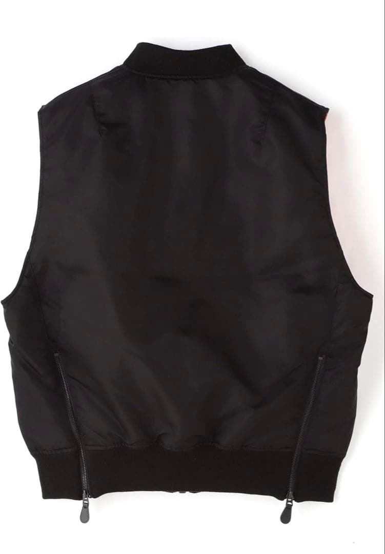 AVIREX MA-1 ベスト /MA-1 VEST メンズ L 010 黒