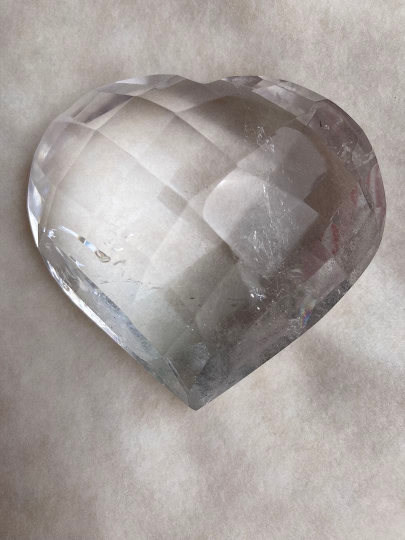 レムリアンシードクリスタル　ハート　ファセット☆