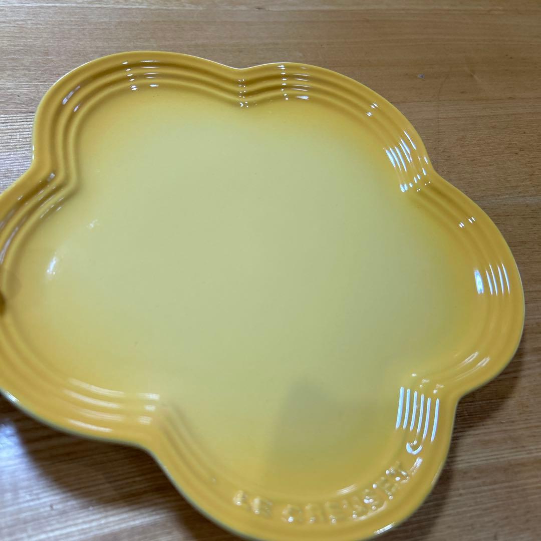 ル・クルーゼ　フラワープレート　Lサイズ 5枚セット