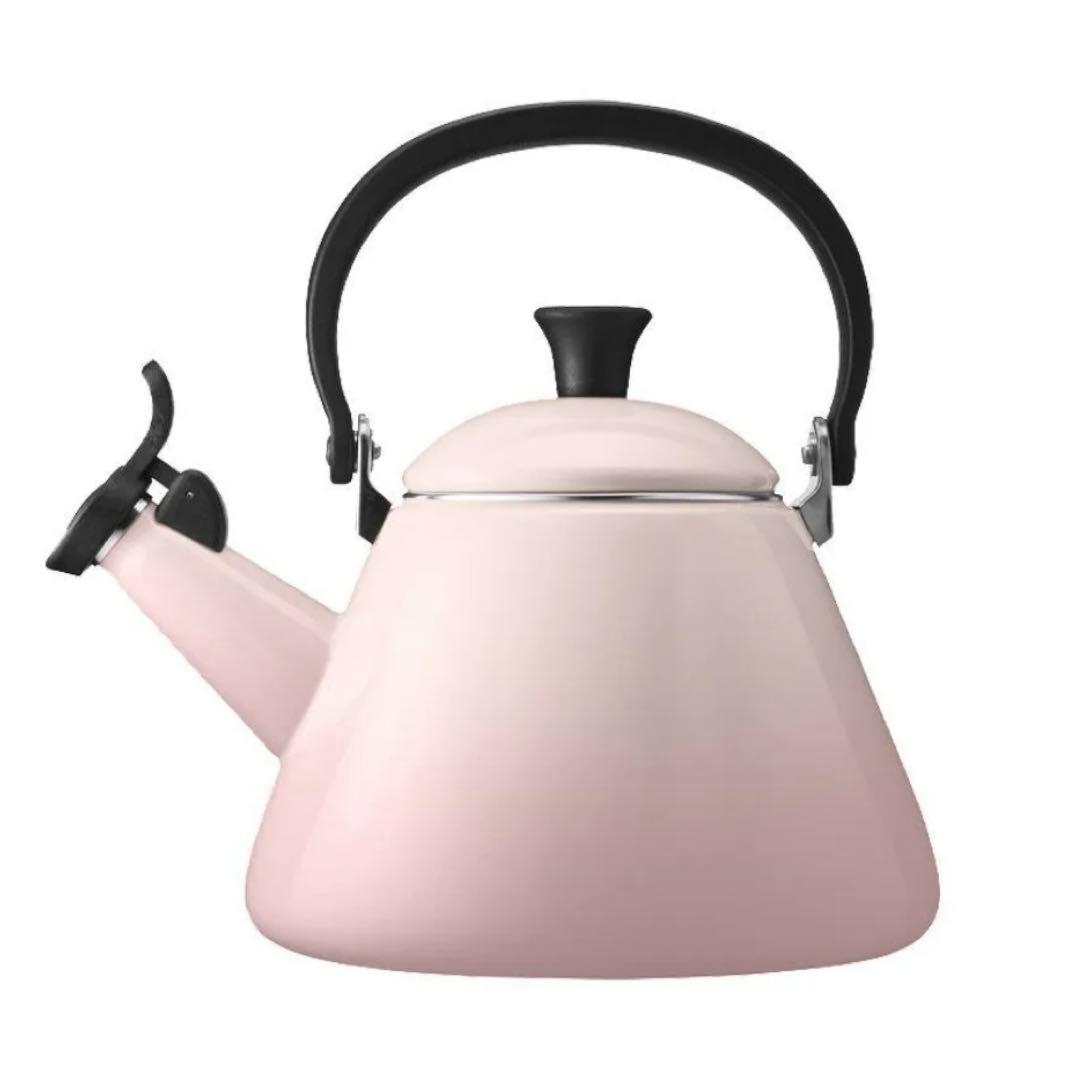 新品 ルクルーゼ ケトル コーン シェルピンク やかん ヤカン