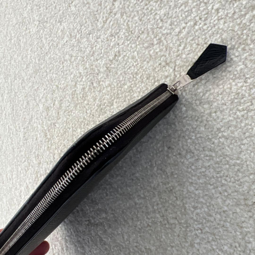 HERMES アザップ ロング クラシック オールレザー ラウンドファスナー