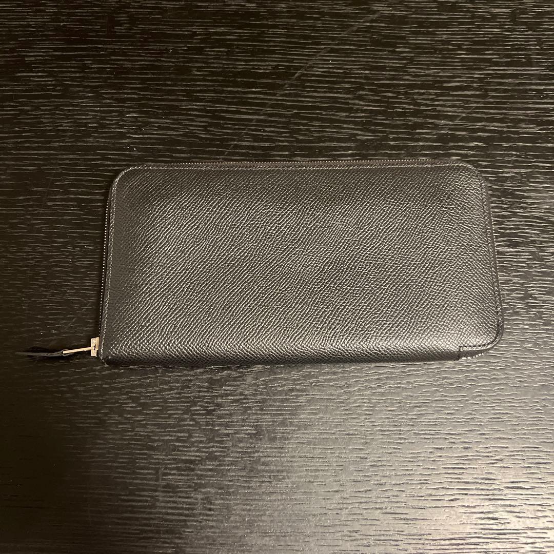 HERMES アザップ ロング クラシック オールレザー ラウンドファスナー