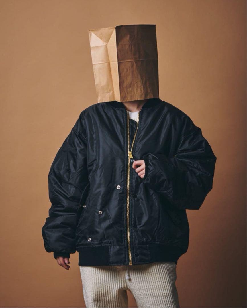 m.u × PRE_KIMONO MA-1 japoness