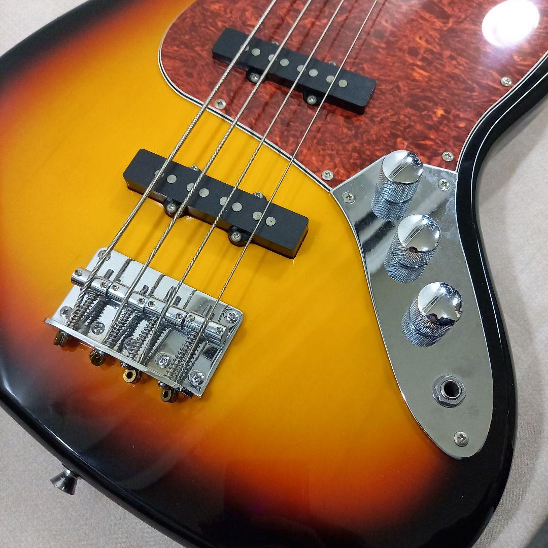Juno ジャズベース JJB-1R 3TS サンバースト 外装美品 ナット割れ