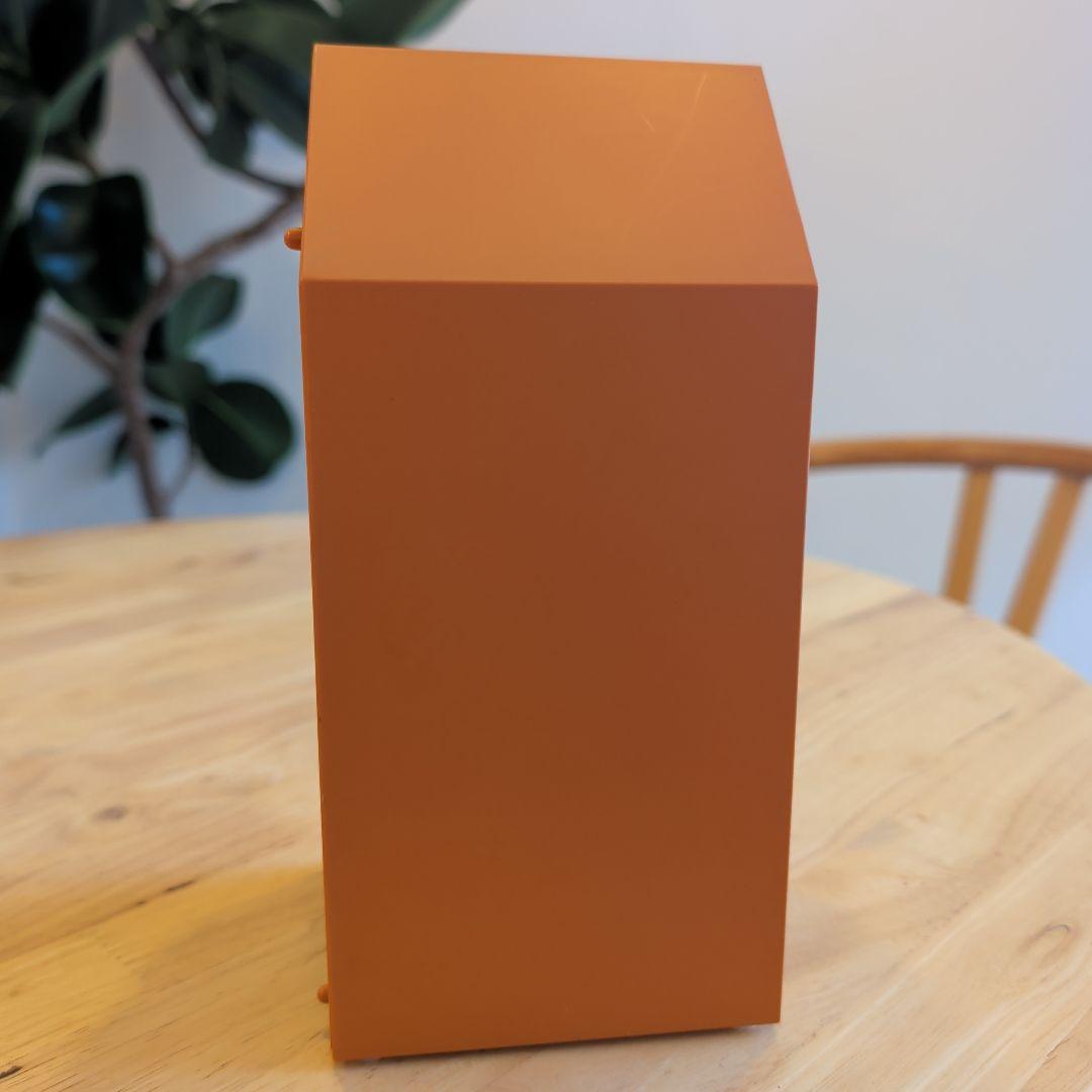 【生産終了品】無印良品の鳩時計　テラコッタ色　限定品