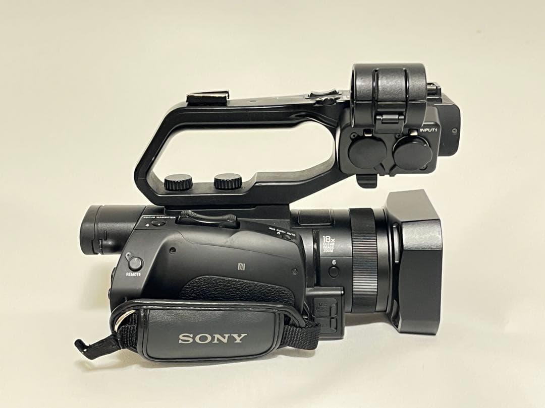 SONY NX80 充電器×2 バッテリー×5 ワイコン レンズプロテクター付き