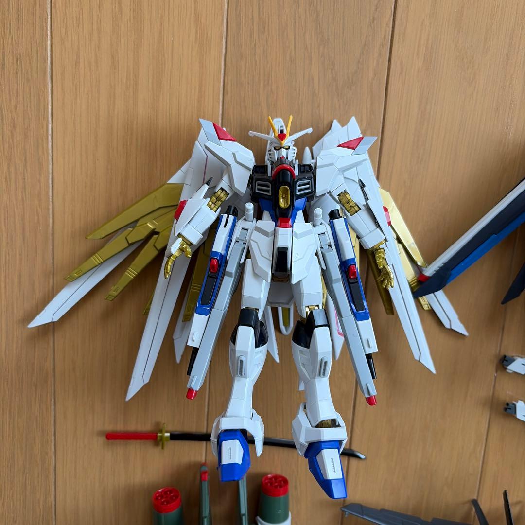 HG フリーダムガンダム　インパルス　ストライクガンダム　ガンプラジャンク