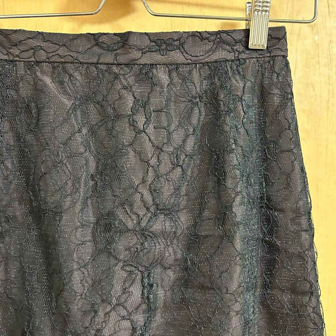 abilletage アビエタージュ　フィッシュテールぺプラムスカート　ボルドー