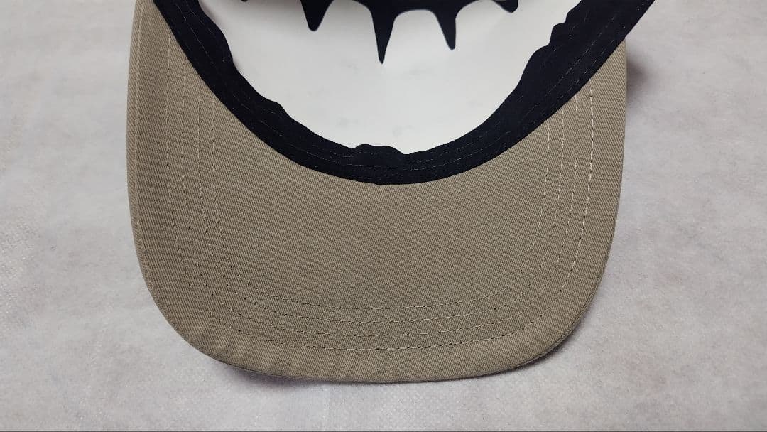 【かみじゅ】新品 ami AMI PARIS キャップ カーキ×グレージュ