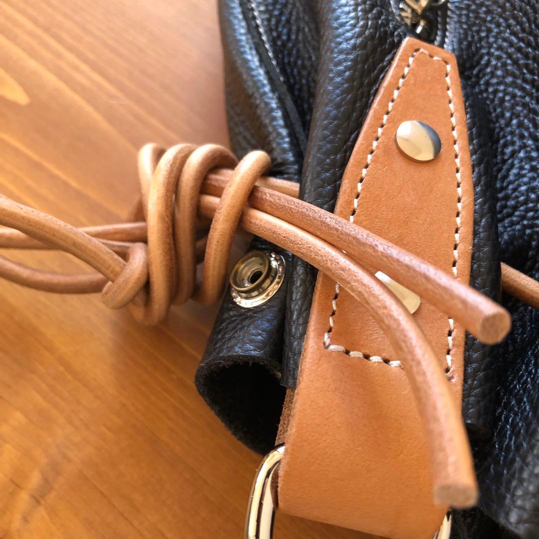 健*郎様 大人気！本革 レザー ヒップバッグ バイカーズ ショルダーバッグ