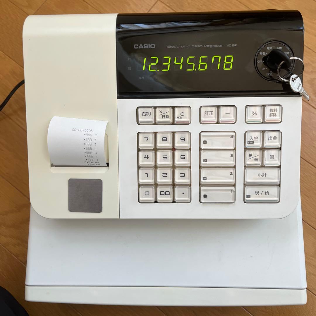 カシオ CASIO 電子レジスター 110ER